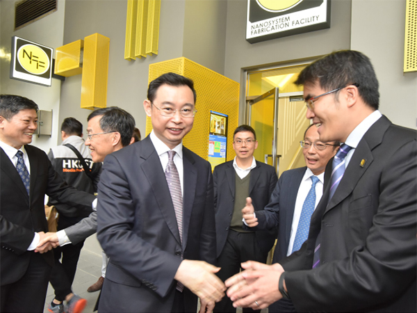 The Guangzhou Mayor, WEN Guo Hui, and a delegation visited the NFF Lab on 22nd March 2017.