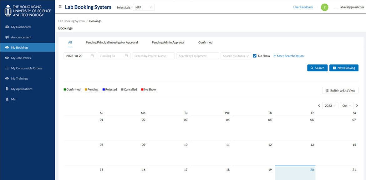 Issue 6 New NFF(CWB) Equipment Booking System NFF eNewsletter